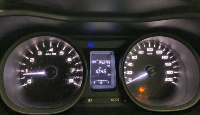 2019 Tata NEXON XM PETROL, Petrol, Manual, 34,640 km, Odometer Image