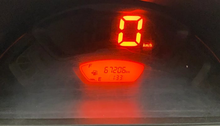 2021 Maruti S PRESSO VXI (O), Petrol, Manual, 67,206 km, Odometer Image