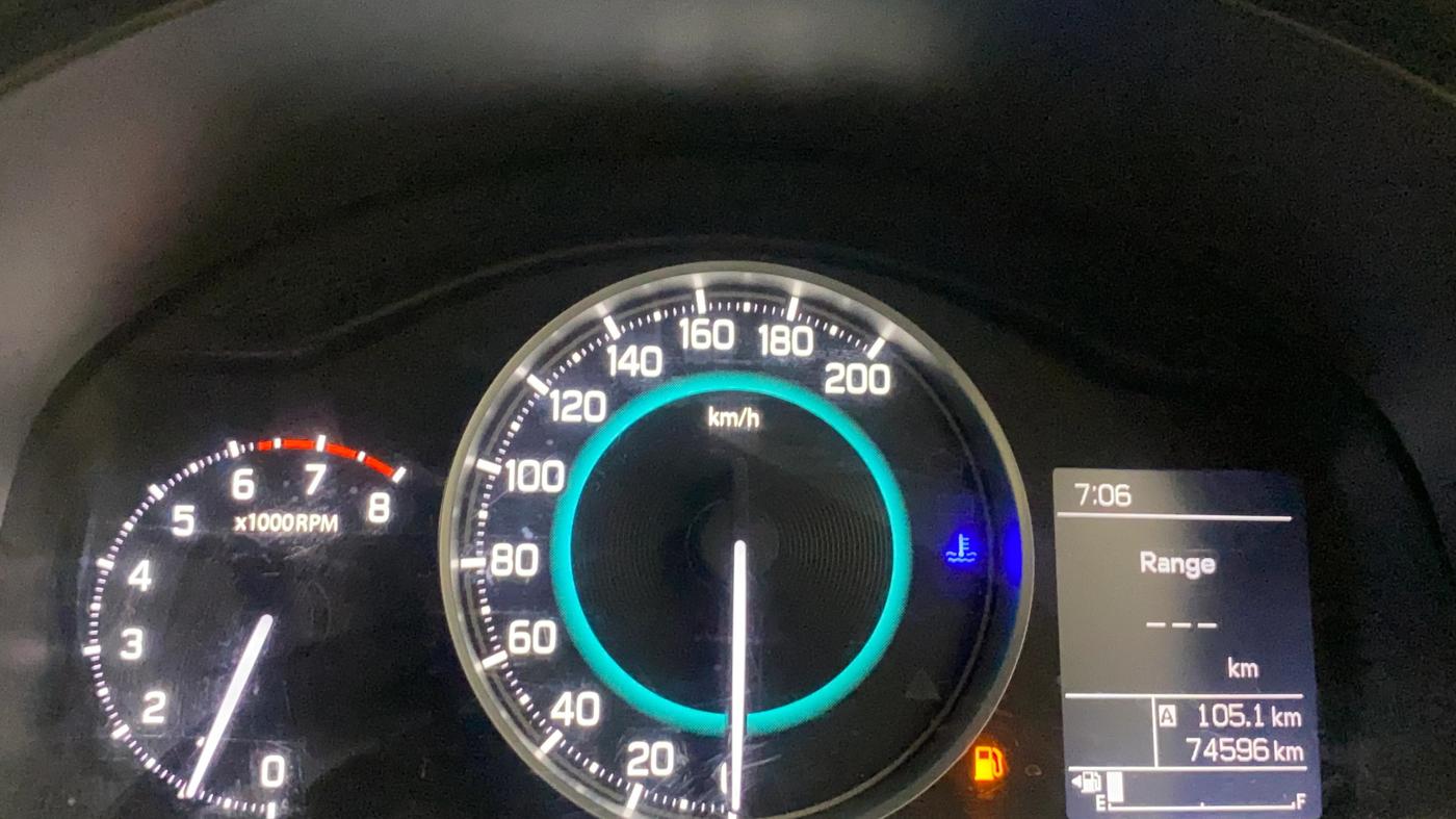2019 Maruti IGNIS ZETA 1.2, Petrol, Manual, 72,660 km, Odometer Image