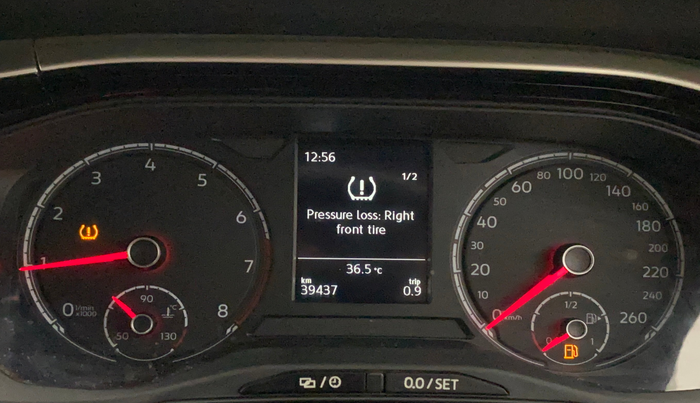 2023 Volkswagen VIRTUS HIGHLINE TSI 1.0 MT, Petrol, Manual, 39,475 km, Odometer Image