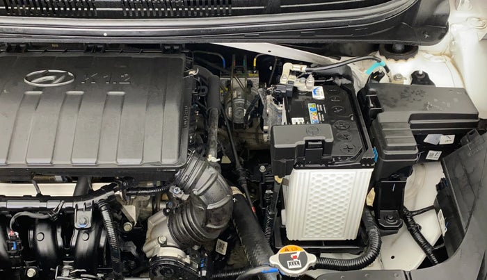 2024 Hyundai AURA SX 1.2 (O), Petrol, Manual, 9,239 km, Engine View - Left