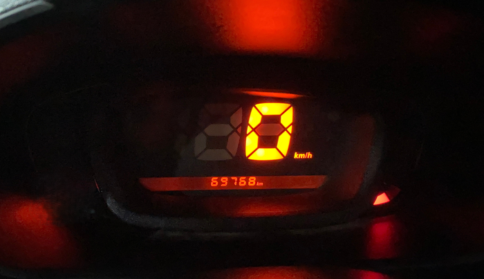 2018 Renault Kwid CLIMBER 1.0, Petrol, Manual, 69,765 km, Odometer Image