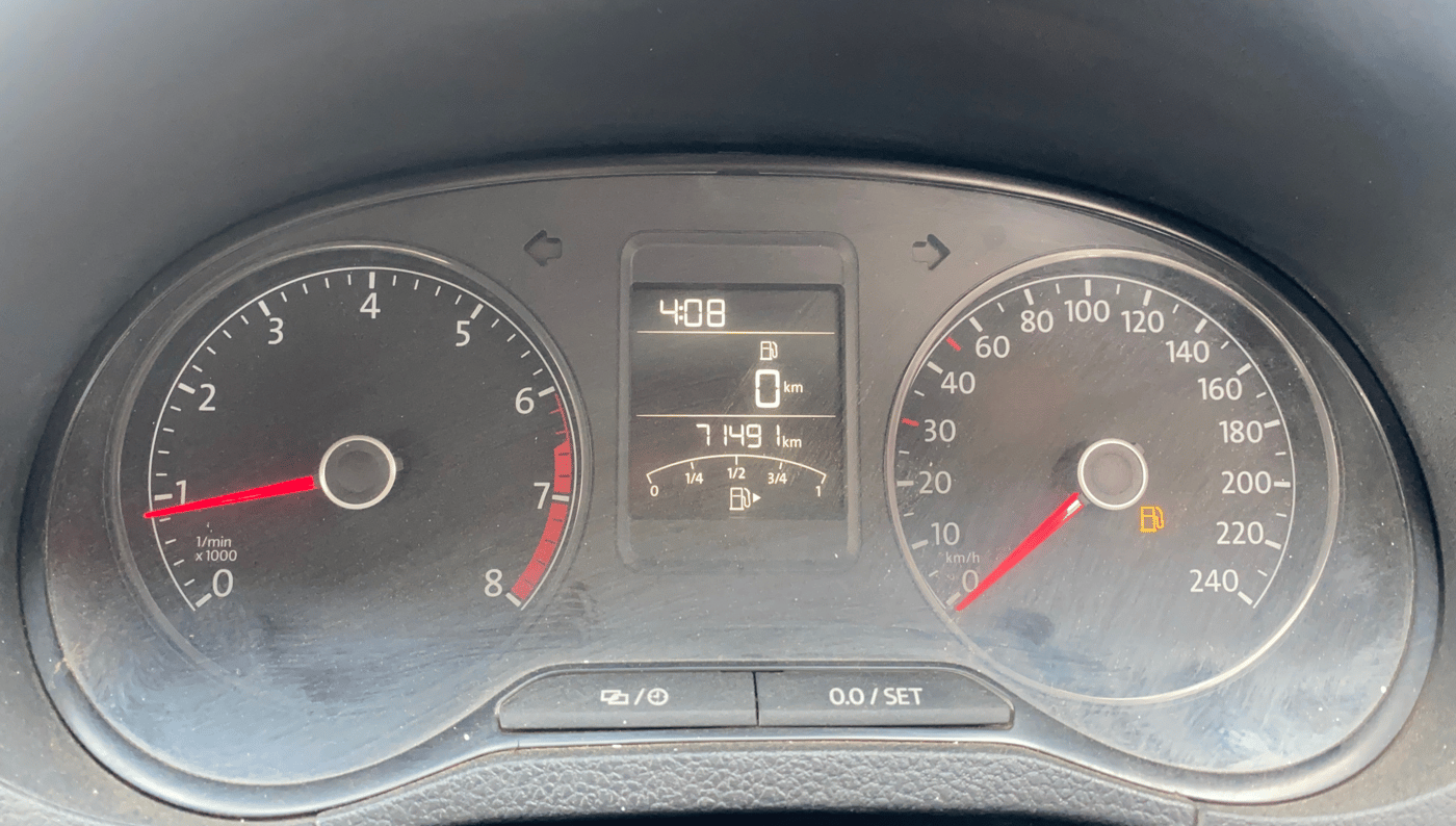 2018 Volkswagen Polo COMFORTLINE 1.2L, Petrol, Manual, 71,539 km, Odometer Image