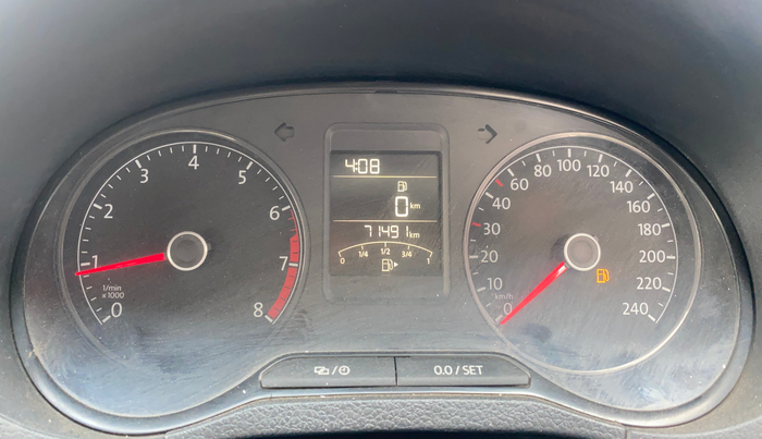 2018 Volkswagen Polo COMFORTLINE 1.2L, Petrol, Manual, 71,463 km, Odometer Image