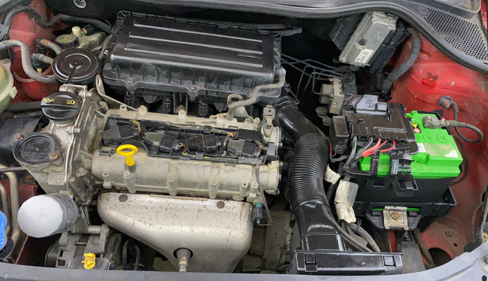 2015 Skoda Rapid ELEGANCE 1.6 MPI MT, Petrol, Manual, 78,320 km, Engine View - Left