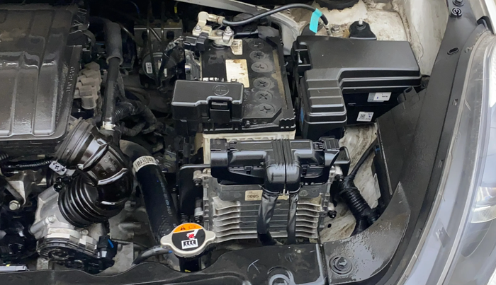 2024 Hyundai AURA SX PLUS 1.2 AMT, Petrol, Automatic, 13,194 km, Engine View - Left