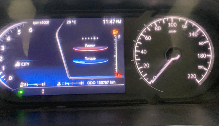 2022 Tata Harrier XZ PLUS 2.0L, Diesel, Manual, 1,33,757 km, Odometer Image