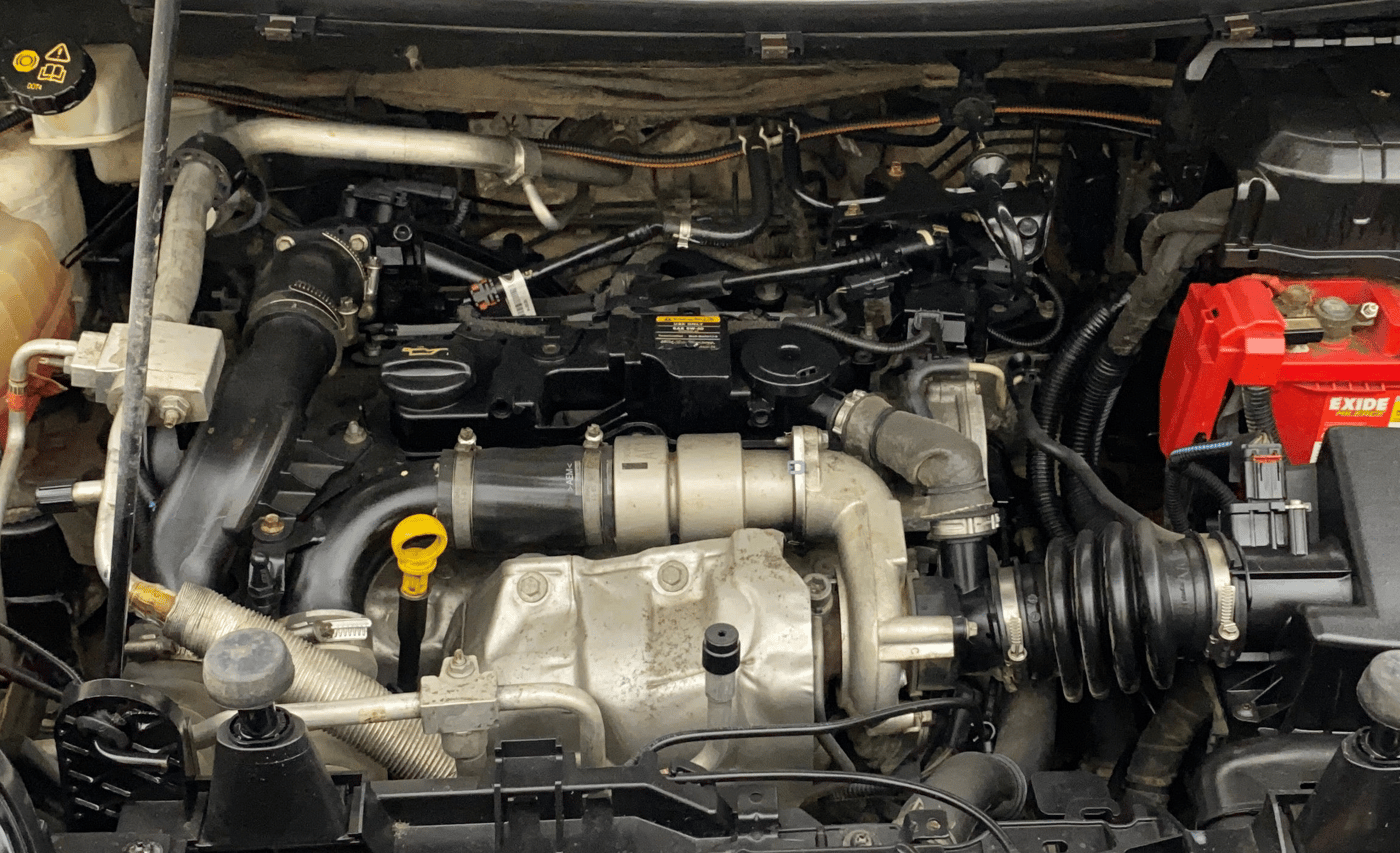 2014 Ford Ecosport TREND 1.5L DIESEL, Diesel, Manual, 95,332 km, Engine View