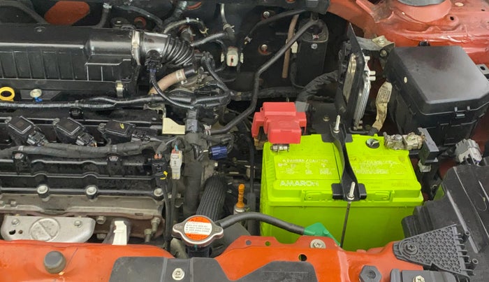 2021 Maruti Vitara Brezza ZXI AT SHVS, Petrol, Automatic, 33,363 km, Engine View - Left