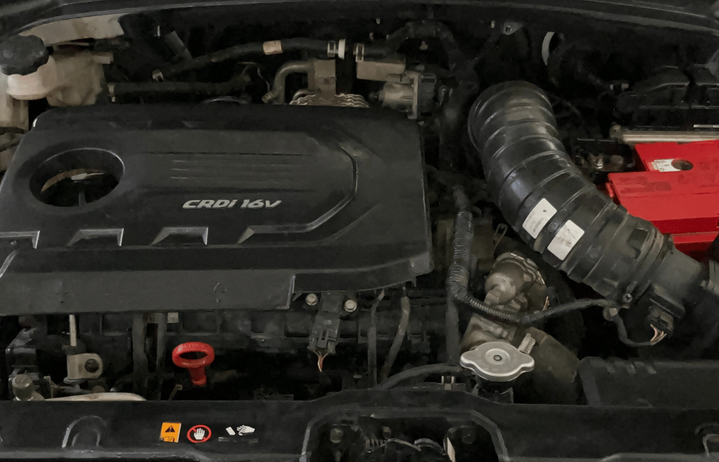 2020 Hyundai Creta E 1.5 DIESEL, Diesel, Manual, 59,992 km, Engine View