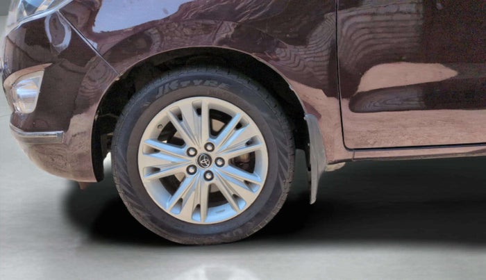 2019 Toyota Innova Crysta 2.8 ZX AT 7 STR, Diesel, Automatic, 1,48,526 km, Left Front Wheel