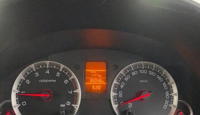 2017 Maruti Swift Dzire VXI (O), Petrol, Manual, 93,016 km, Odometer Image