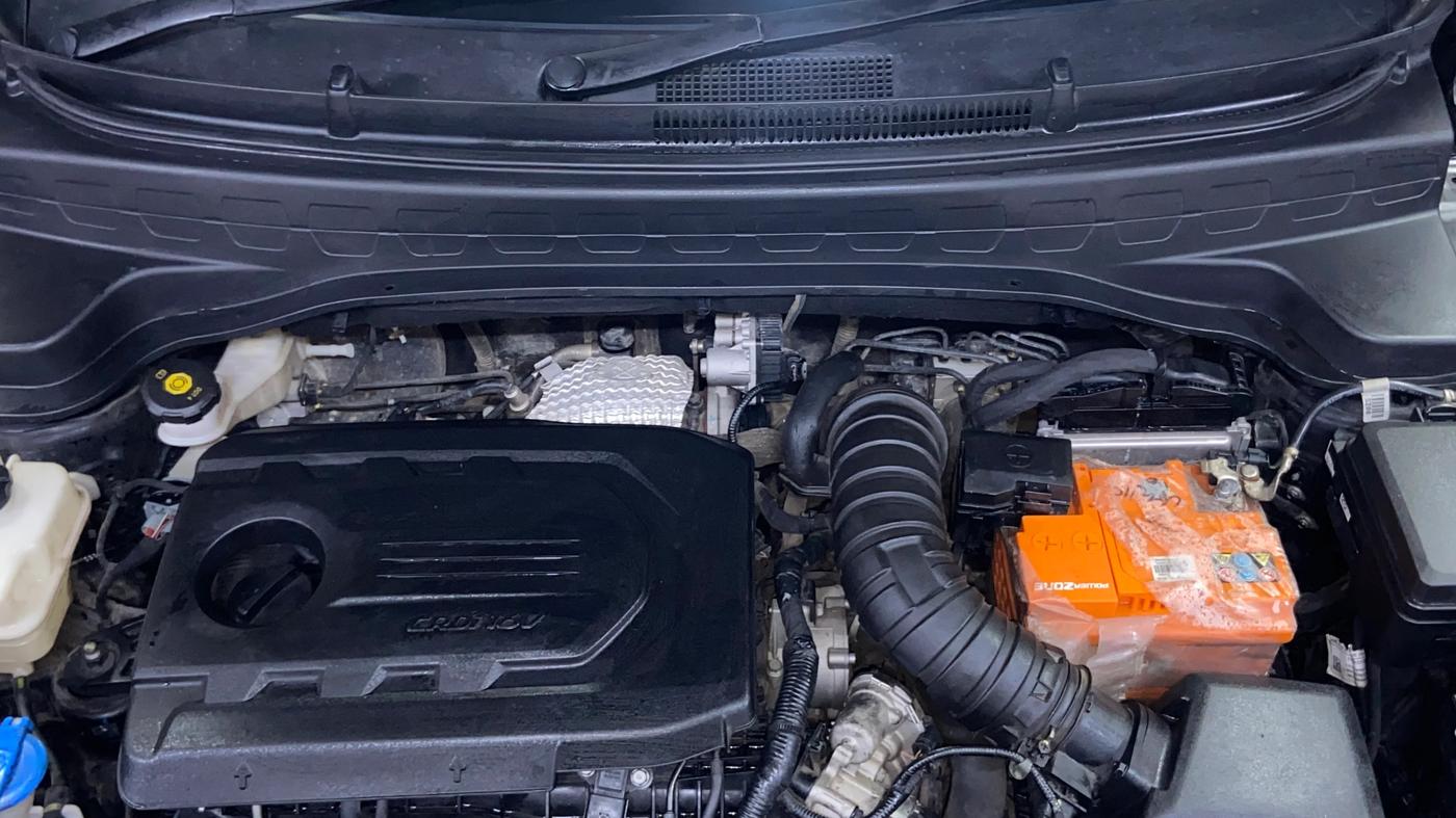 2022 KIA SONET HTX 1.5 AT, Diesel, Automatic, 62,800 km, Engine View