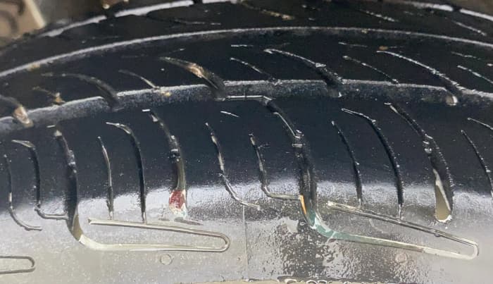 2014 Maruti Wagon R 1.0 LXI CNG, CNG, Manual, 77,879 km, Right Rear Tyre Tread
