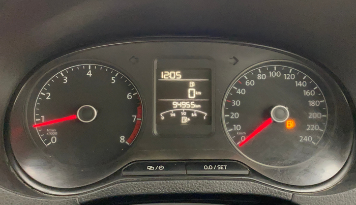 2016 Volkswagen Ameo HIGHLINE1.2L, Petrol, Manual, 94,889 km, Odometer Image