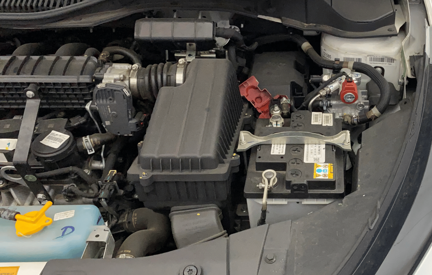 2023 Tata ALTROZ XM PLUS SUNROOF CNG, CNG, Manual, 13,117 km, Engine View - Left