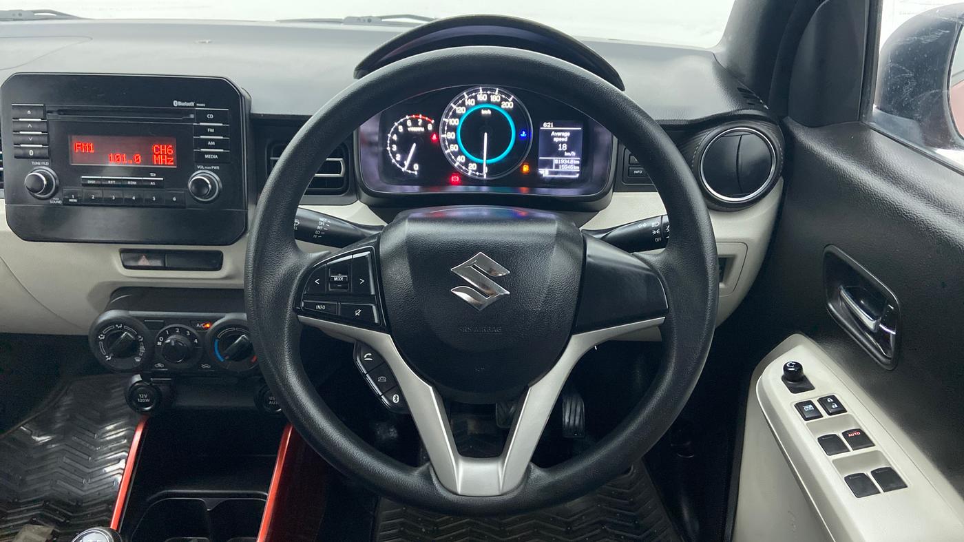 2017 Maruti IGNIS DELTA 1.2 K12, Petrol, Manual, 15,961 km, Steering Wheel Close Up