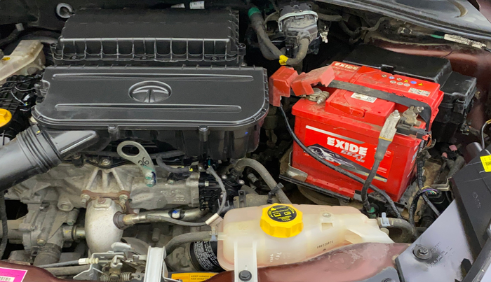 2023 Tata TIGOR XZ PLUS PETROL, Petrol, Manual, 11,176 km, Engine View - Left