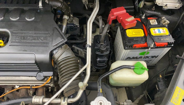 2017 Maruti Wagon R 1.0 VXI (O) AMT, Petrol, Automatic, 43,965 km, Engine View - Left