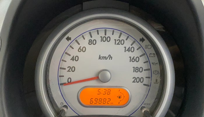 2014 Maruti Ritz VXI, CNG, Manual, 69,882 km, Odometer Image