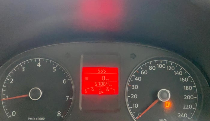 2013 Volkswagen Polo HIGHLINE1.2L, Petrol, Manual, 57,023 km, Odometer Image