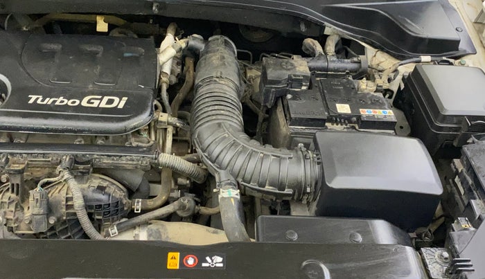 2020 KIA SONET HTX PLUS 1.0 IMT, Petrol, Manual, 22,802 km, Engine View - Left