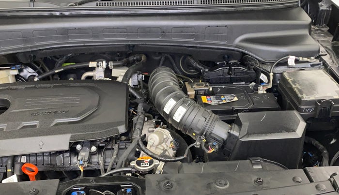 2024 Hyundai ALCAZAR PLATINUM 1.5 MT 7STR, Diesel, Manual, 9,508 km, Engine View - Left