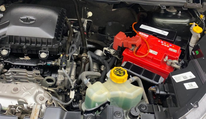 2023 Tata NEXON XMA PLUS SUNROOF PETROL, Petrol, Automatic, 40,242 km, Engine View - Left