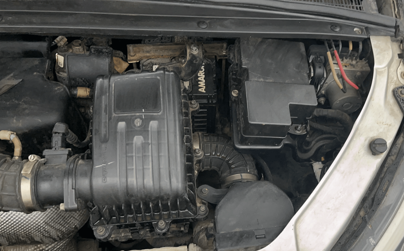 2019 Mahindra MARAZZO M6 7 STR, Diesel, Manual, 1,12,118 km, Engine View - Left