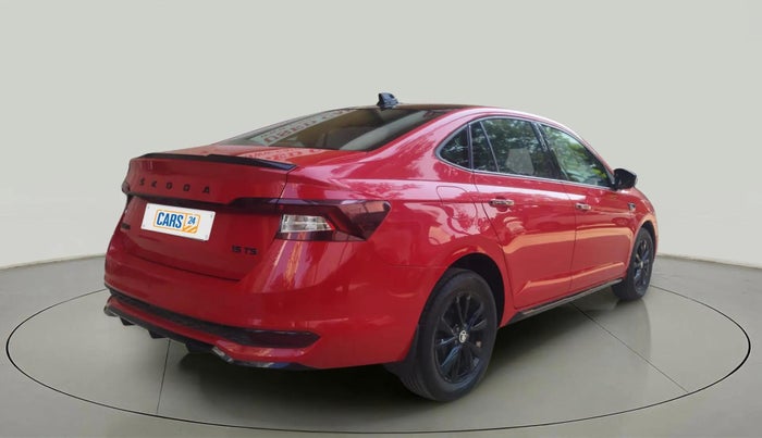 2024 Skoda SLAVIA Monte Carlo 1.5L TSI DSG, Petrol, Automatic, 18,100 km, Right Back Diagonal