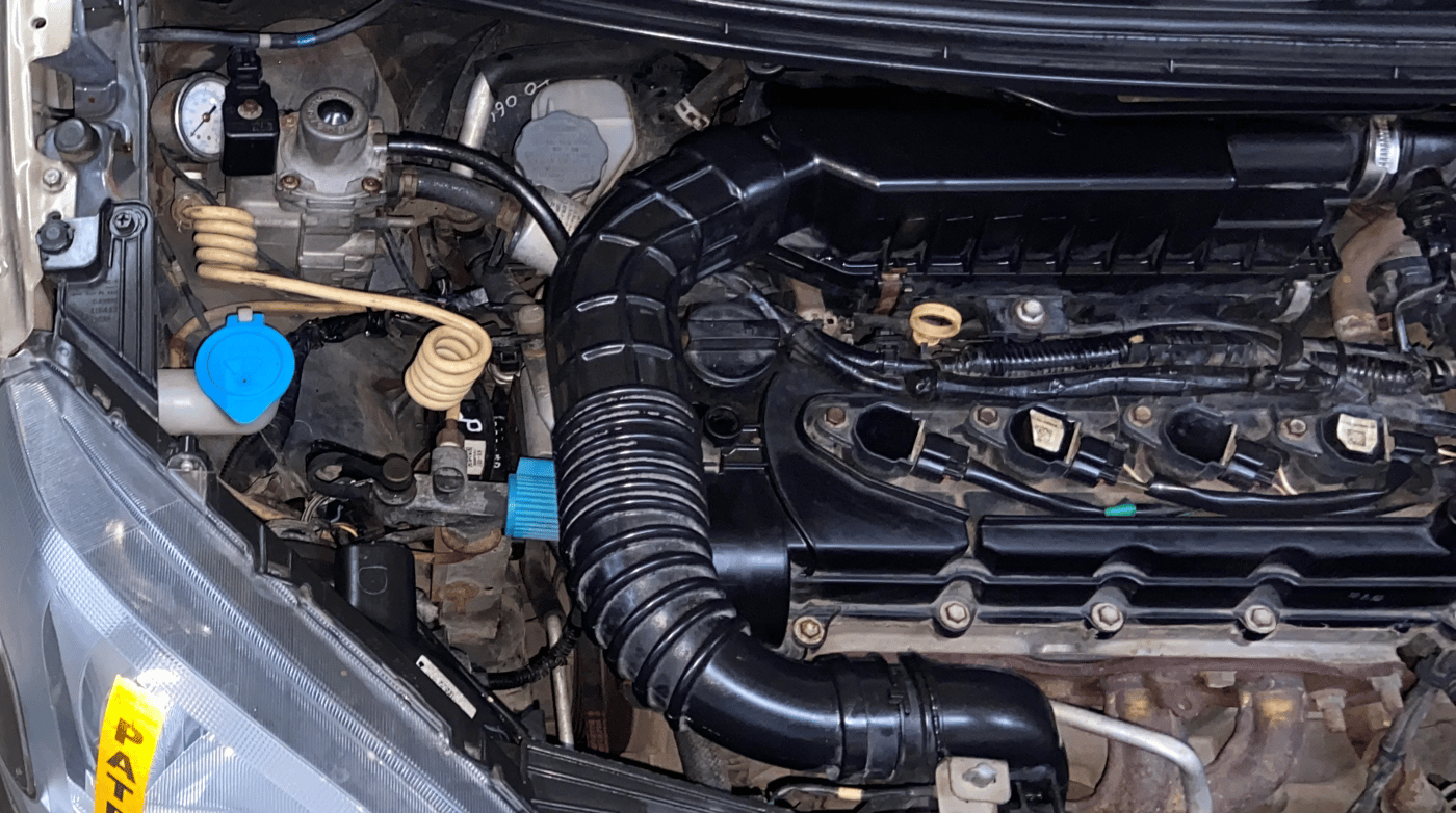 2019 Maruti New Wagon-R VXI 1.2, CNG, Manual, 1,23,881 km, Engine View - Right