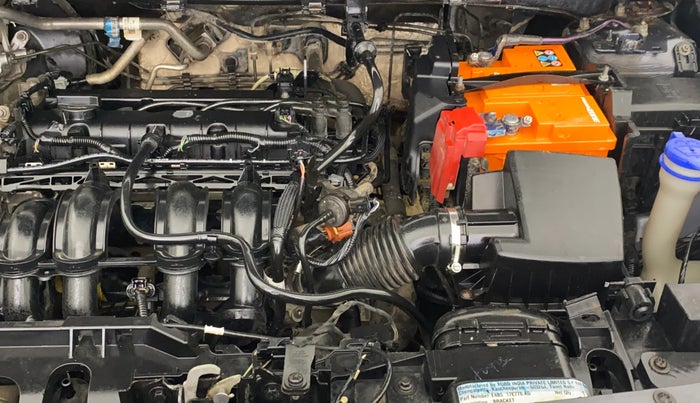 2017 Ford Figo Aspire TITANIUM 1.2 PETROL, Petrol, Manual, 89,994 km, Engine View - Left