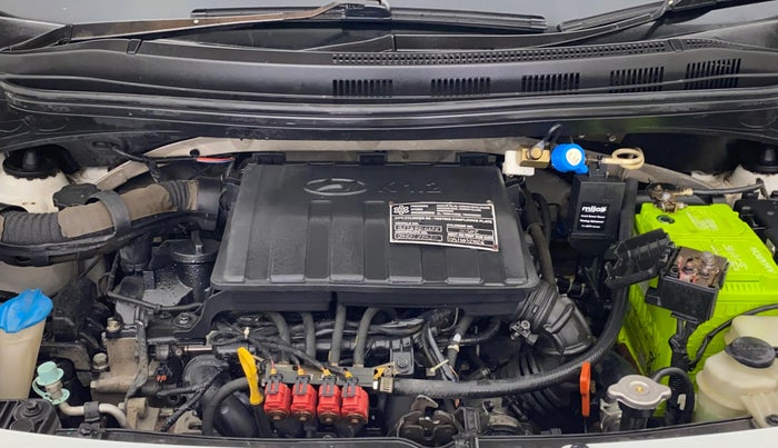 2015 Hyundai Grand i10 ASTA AT 1.2 KAPPA VTVT, CNG, Automatic, 1,24,302 km, Engine View