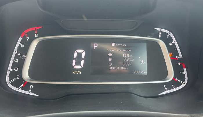 2024 KIA SONET 	 HTX 1.0 TURBO DCT, Petrol, Automatic, 26,836 km, Odometer Image