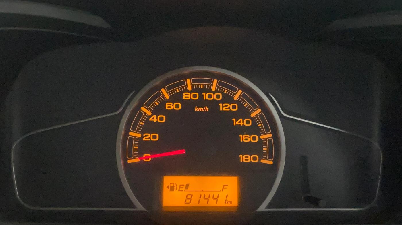 2021 Maruti Alto VXI, Petrol, Manual, 81,429 km, Odometer Image