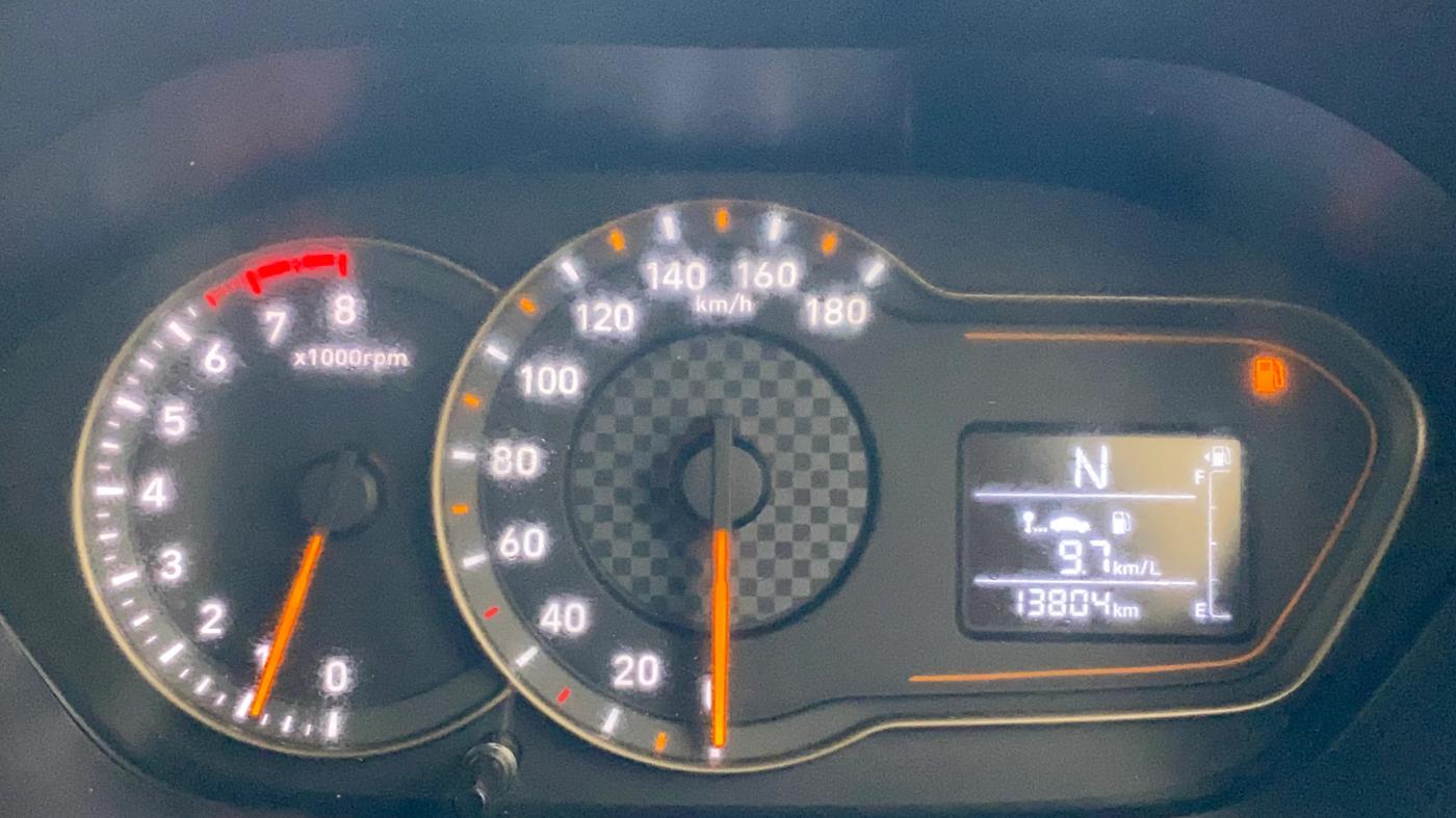 2021 Hyundai NEW SANTRO SPORTZ AMT, Petrol, Automatic, 13,801 km, Odometer Image