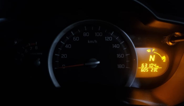 2018 Maruti Celerio VXI AMT, Petrol, Automatic, 63,081 km, Odometer Image