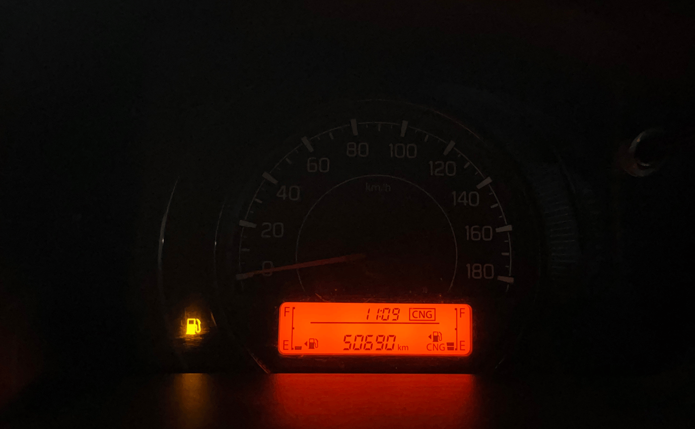 2022 Maruti New Wagon-R LXI CNG (O) 1.0, CNG, Manual, 50,681 km, Odometer Image