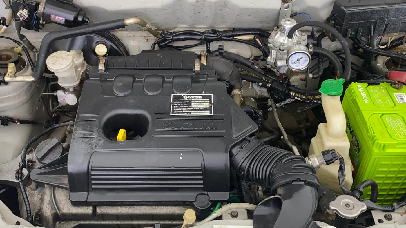 2015 Maruti Alto K10 VXI, CNG, Manual, 78,574 km, Engine View
