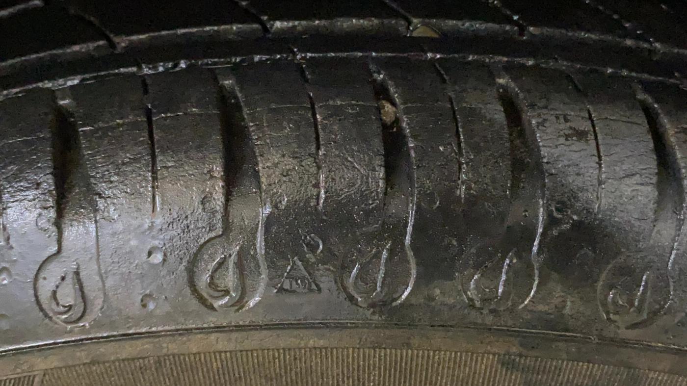 2021 Datsun Go A, Petrol, Manual, 32,903 km, Right Rear Tyre Tread