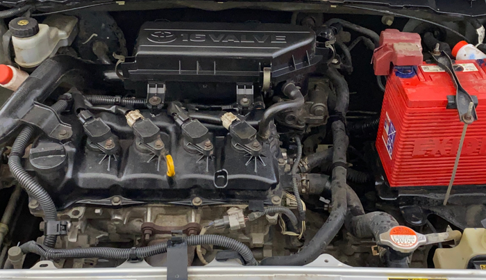 2013 Toyota Etios G, Petrol, Manual, 1,11,026 km, Engine View