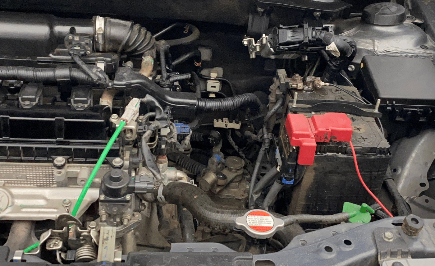 2021 Maruti Dzire VXI, Petrol, Manual, 34,645 km, Engine View - Left