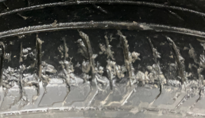 2022 Tata PUNCH ADVENTURE AMT, Petrol, Automatic, 45,218 km, Left Rear Tyre Tread