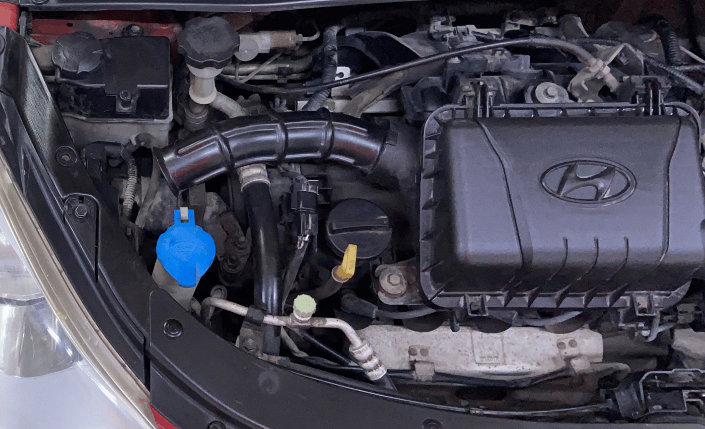2012 Hyundai i10 ERA 1.1, Petrol, Manual, 61,688 km, Engine View - Right