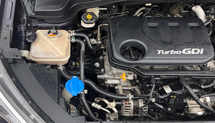 2023 KIA SONET HTX 1.0 DCT, Petrol, Automatic, 49,998 km, Engine View - Right