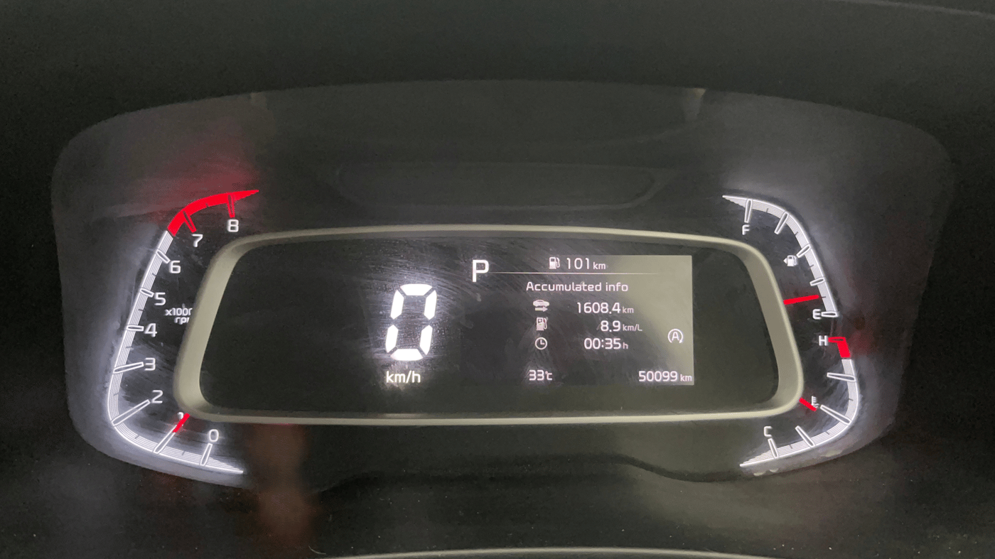 2023 KIA SONET HTX 1.0 DCT, Petrol, Automatic, 50,327 km, Odometer Image