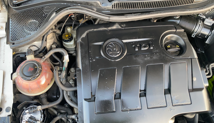 2017 Skoda Rapid AMBITION 1.5 TDI, Diesel, Manual, 1,21,653 km, Engine View - Right