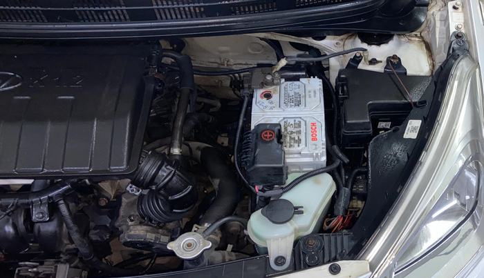 2017 Hyundai Grand i10 SPORTZ 1.2 KAPPA VTVT, Petrol, Manual, 63,070 km, Engine View - Left