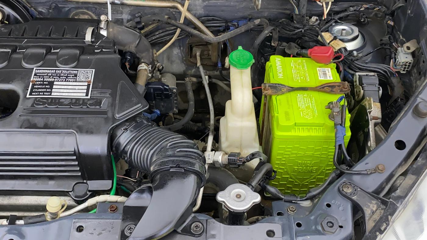 2017 Maruti Alto K10 VXI, CNG, Manual, 1,32,592 km, Engine View - Left