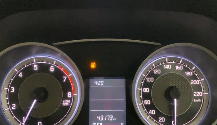 2023 Maruti Dzire VXI, Petrol, Manual, 43,157 km, Odometer Image